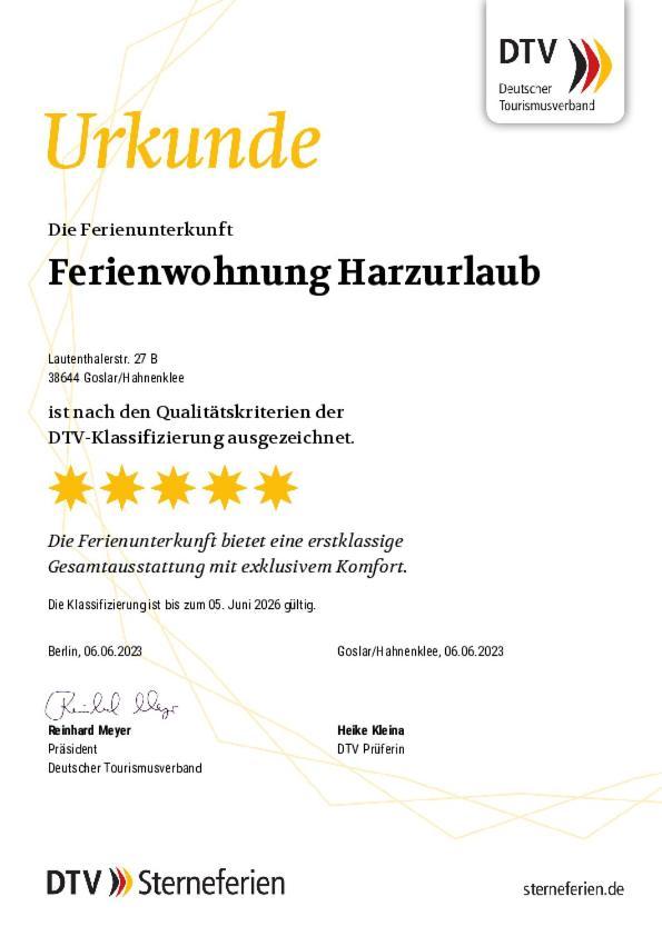 Ferienwohnung Harzurlaub Гослар Екстериор снимка